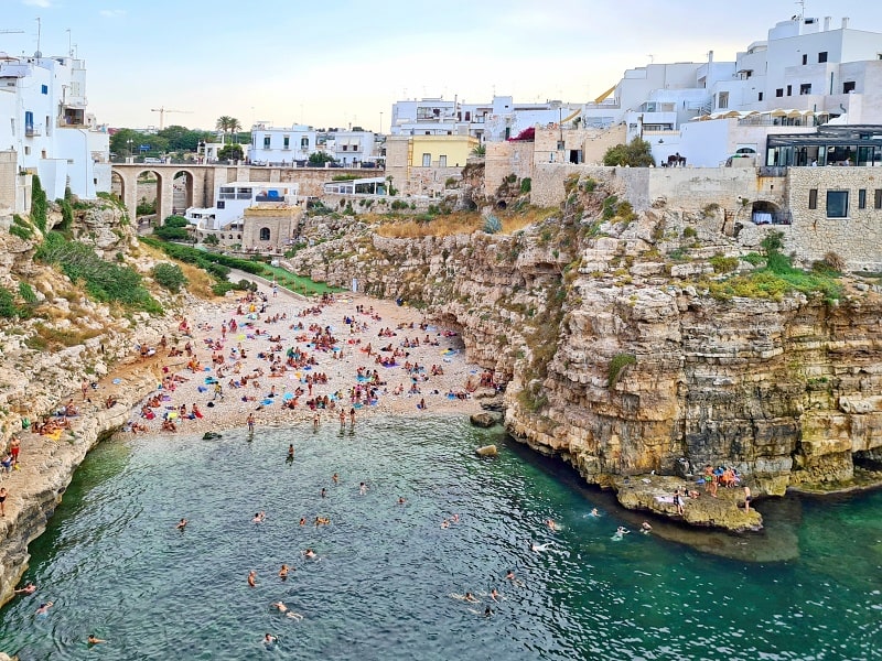 Polignano a Mare (Apulie - Itálie)